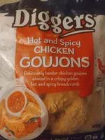 Diggers Hot and Spicy Chicken Goujons