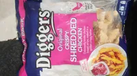 Shredded chicken