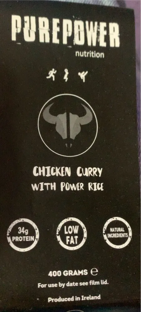 Chicken Curry with Power Rice