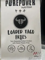 Loaded taco fries