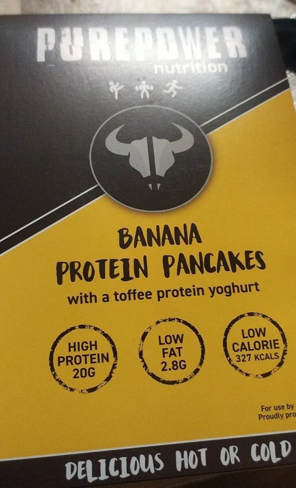 Banana protein pancakes
