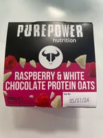 Raspberry And White Chocolate Protein Oats
