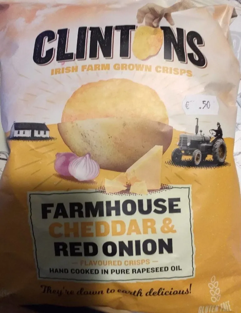 Farmhouse cheddar &red onion
