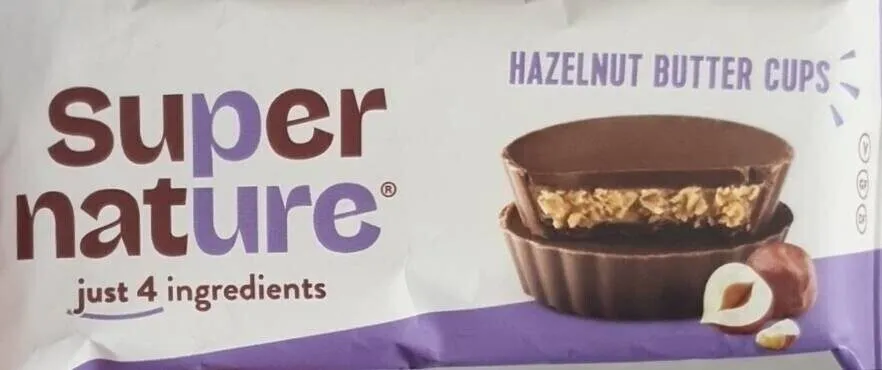 hazelnut butter cups