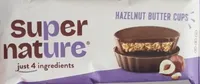 hazelnut butter cups
