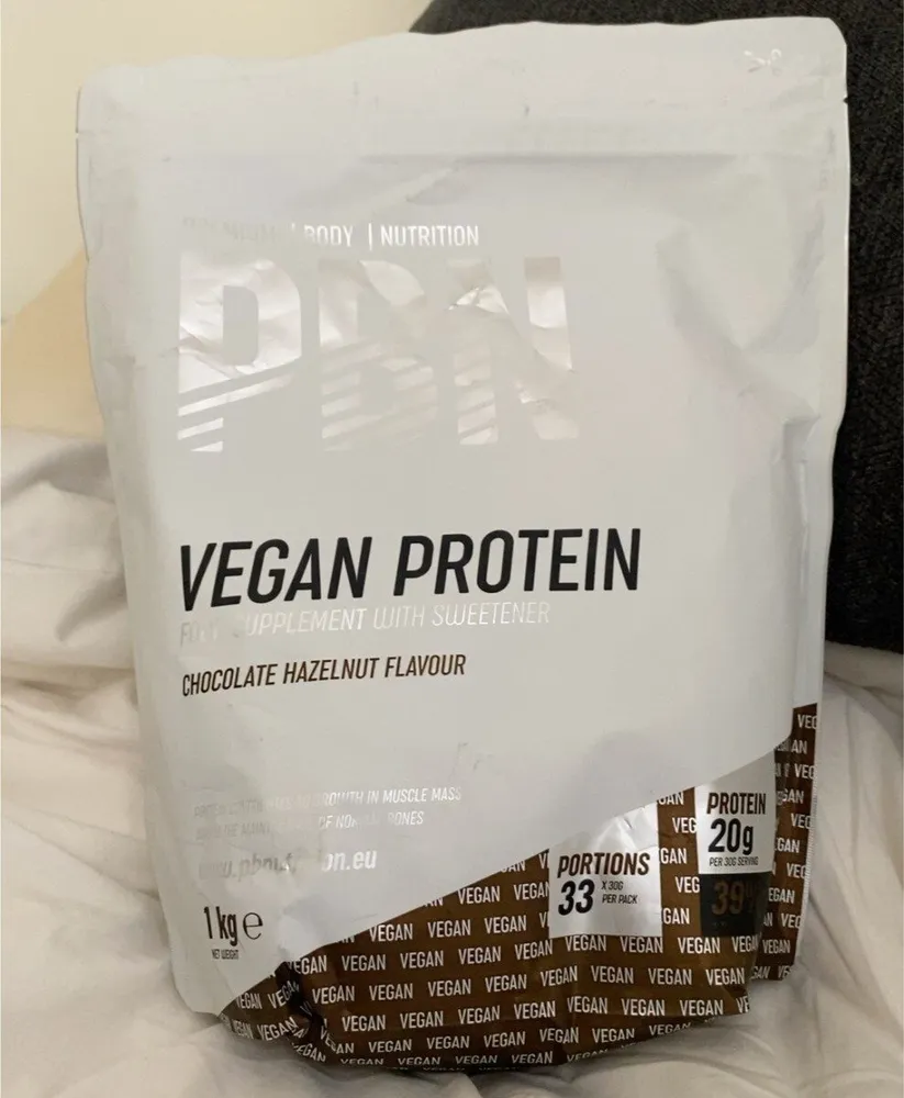 Vegan Protein Chocolate Hazelnut