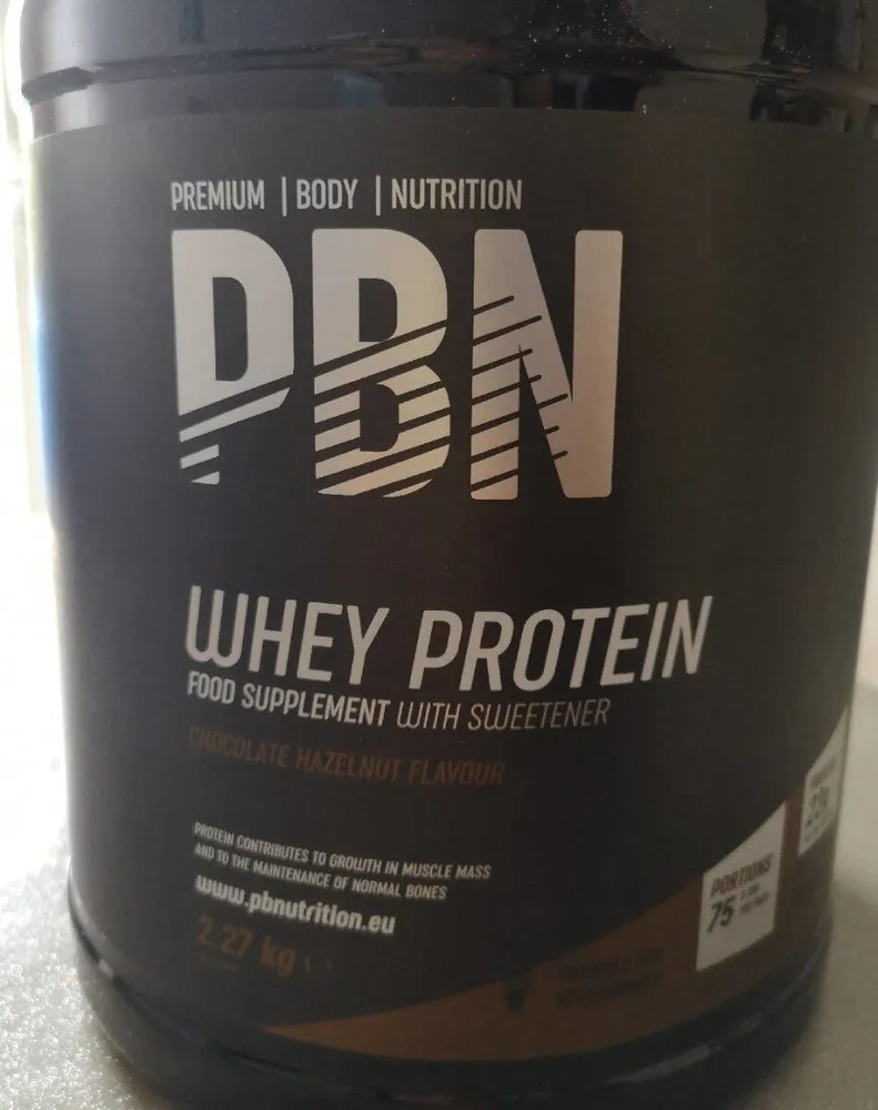 Whey Protein Chocolate Hazelnut Flavour