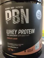 Whey protein powder chocolate flavour