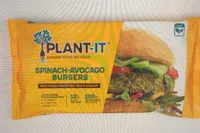 Spinach-Avocado Burgers