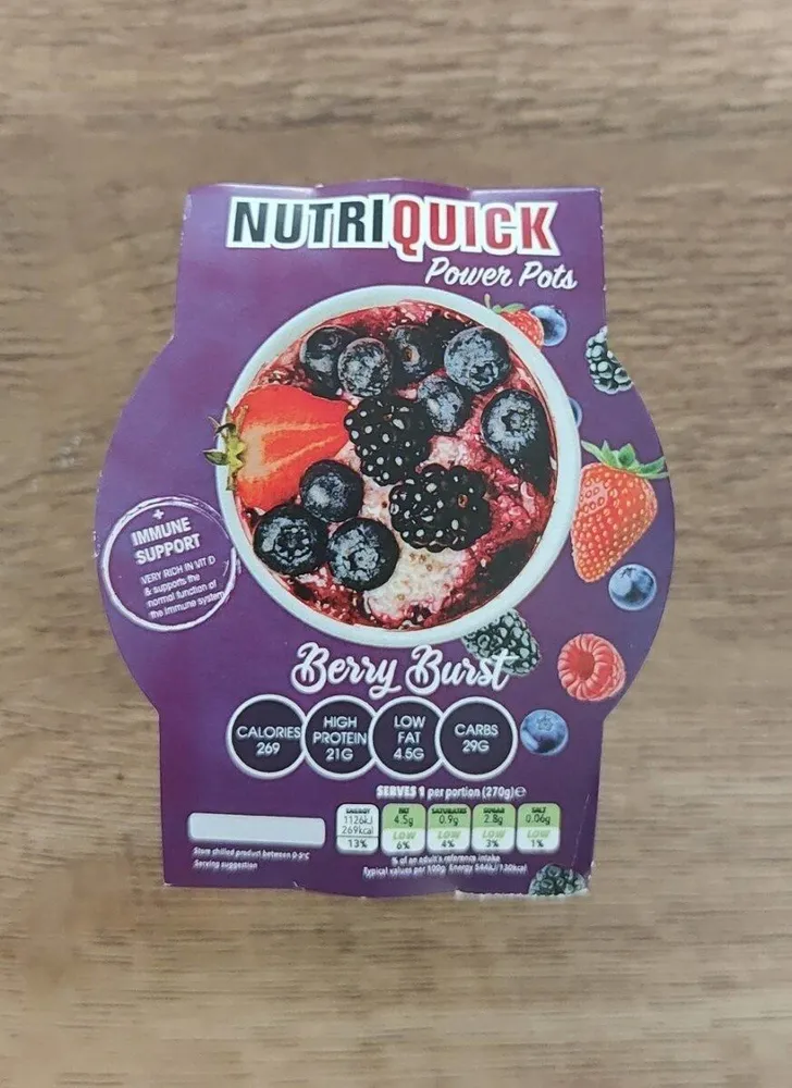Berry burst power pot