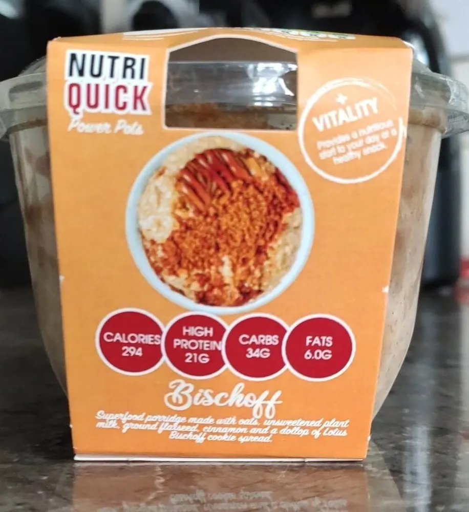 Nutroquick Power Pots Biscoff