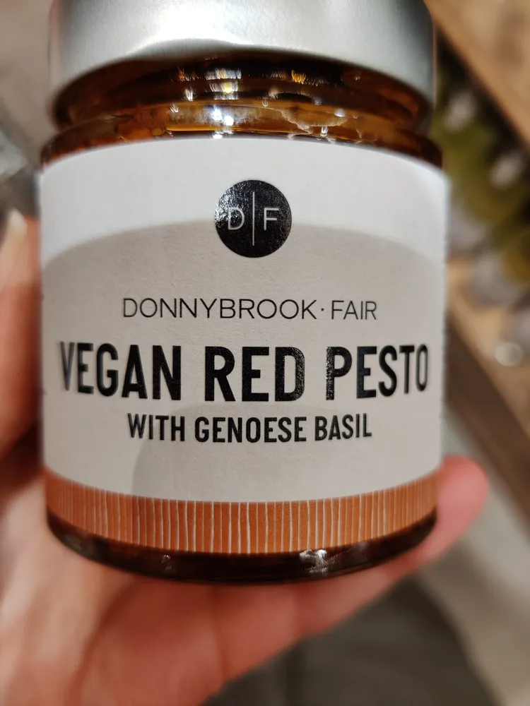 Vegan Red Pesto with Genoese Basil
