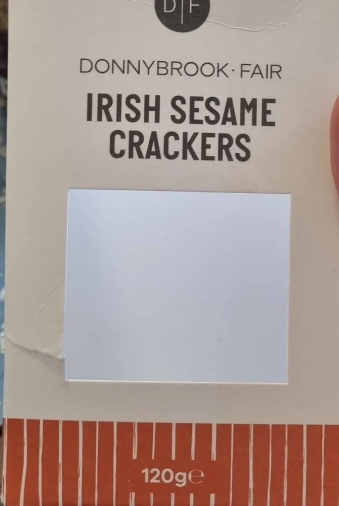 Irish Sesame Crackers