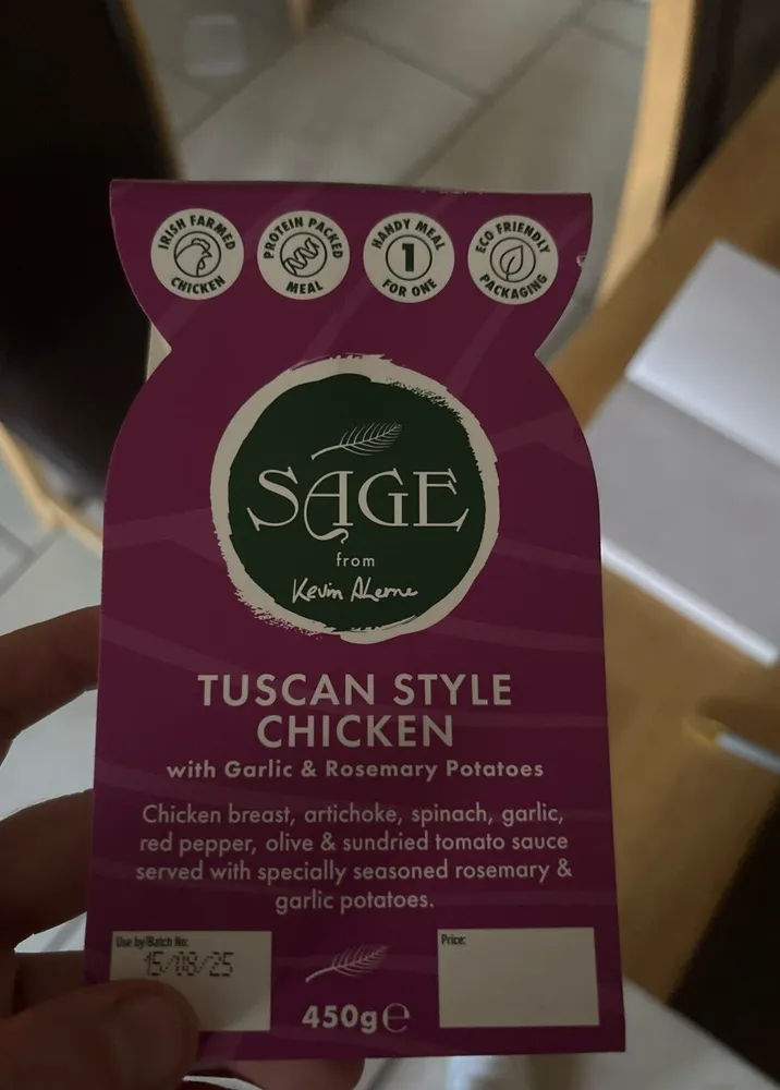 Tuscan Style Chicken