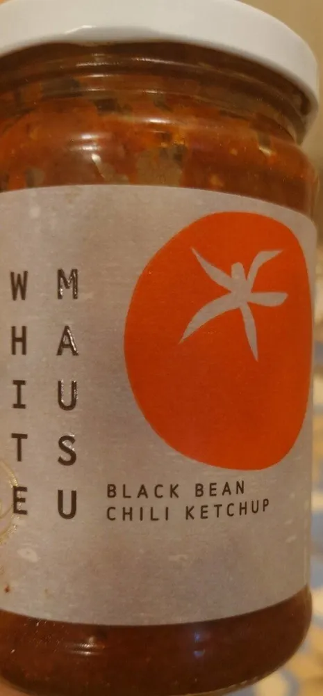 Black bean chili ketchup