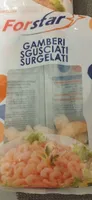 Gamberi sgusciati surgelati