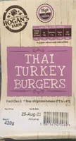 Thai turkey burger