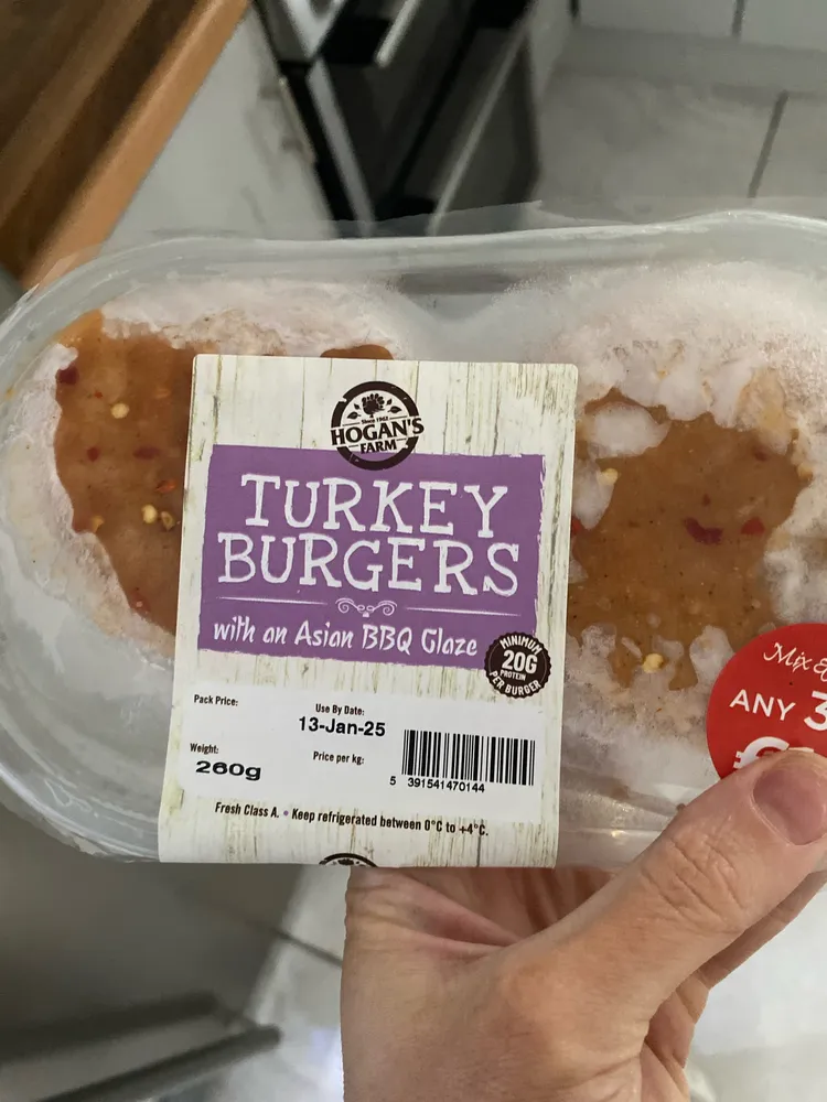 Hogan's Farm Turkey Burgers