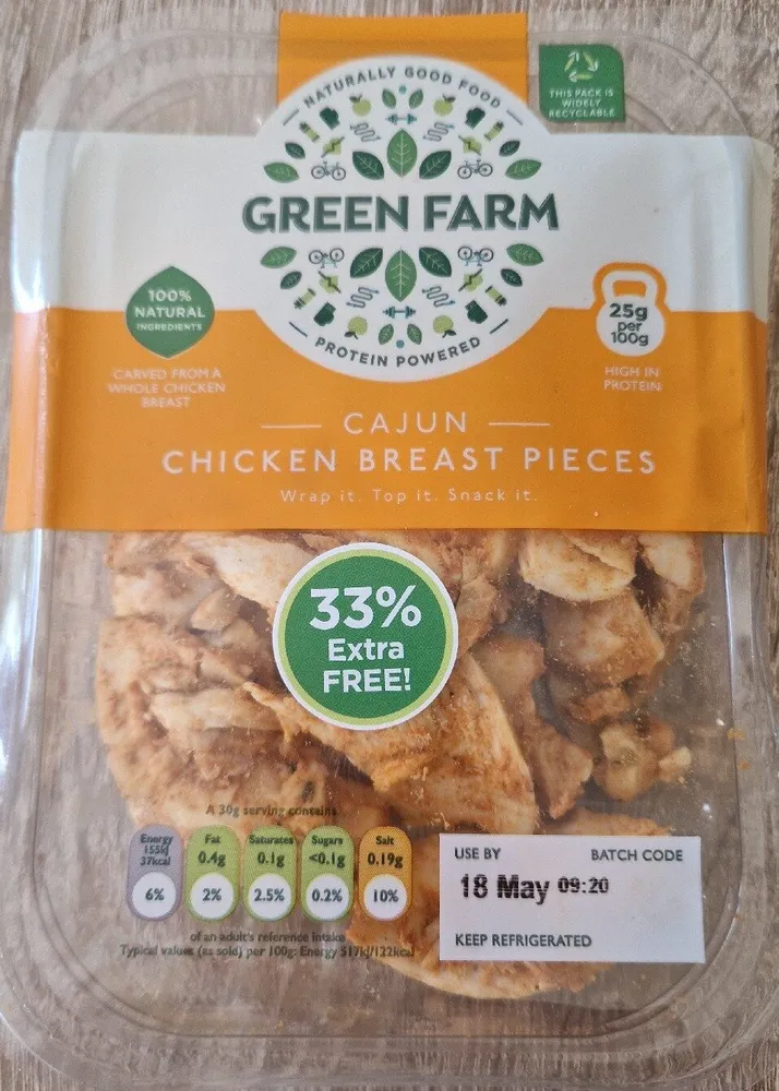 CAJUN CHICKEN BREAST PIECES