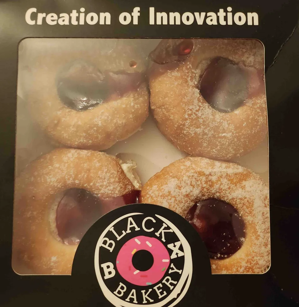 Jam & cream filled donuts, 85g each