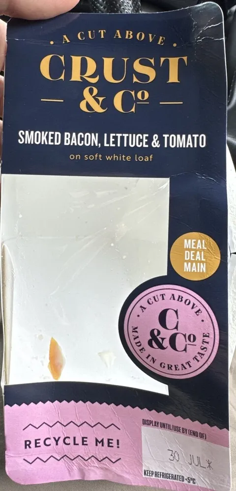 Smoked Bacon, Lettuce & Tomato