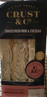 Shaved Irish Ham And Cheddar Sandwich