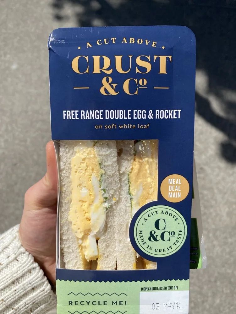 Free Range Double Egg & Rocket