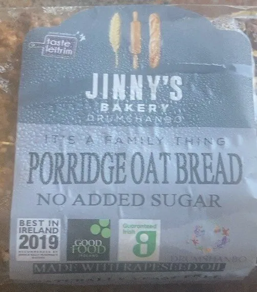 Porridge oat bread