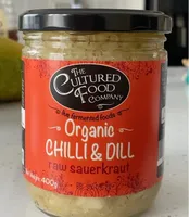Organic chilli & dill raw sauerkraut