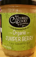 Juniper berry raw sauerkraut