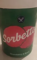 Strawberry and Basil Sorbet