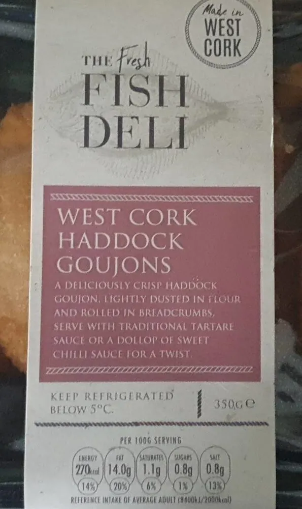 Haddock goujons