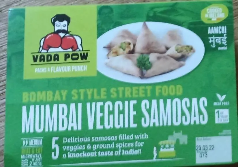 Bombay Style Street Food - Mumbai Veggie Samosas