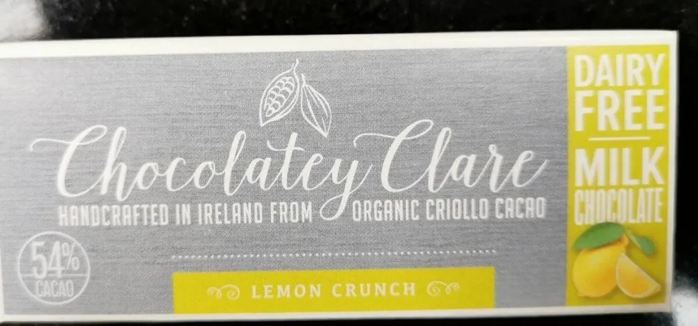 Chocolatey Clare Lemon crunch
