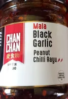 Black garlic peanut chili rayu