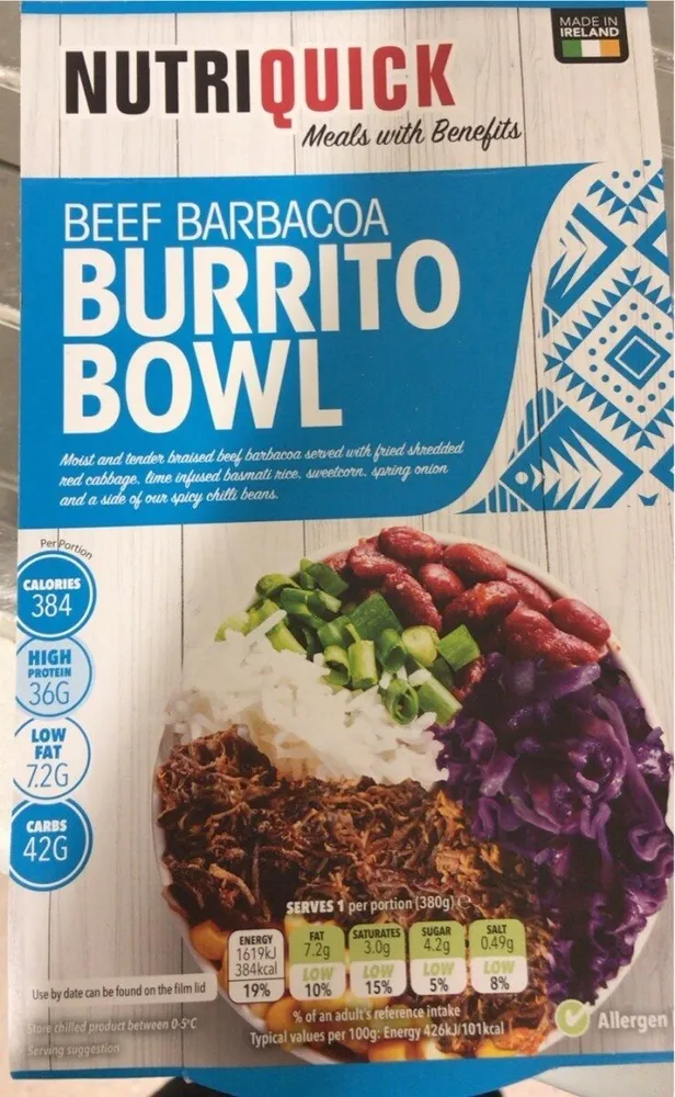 Burrito bowl beef