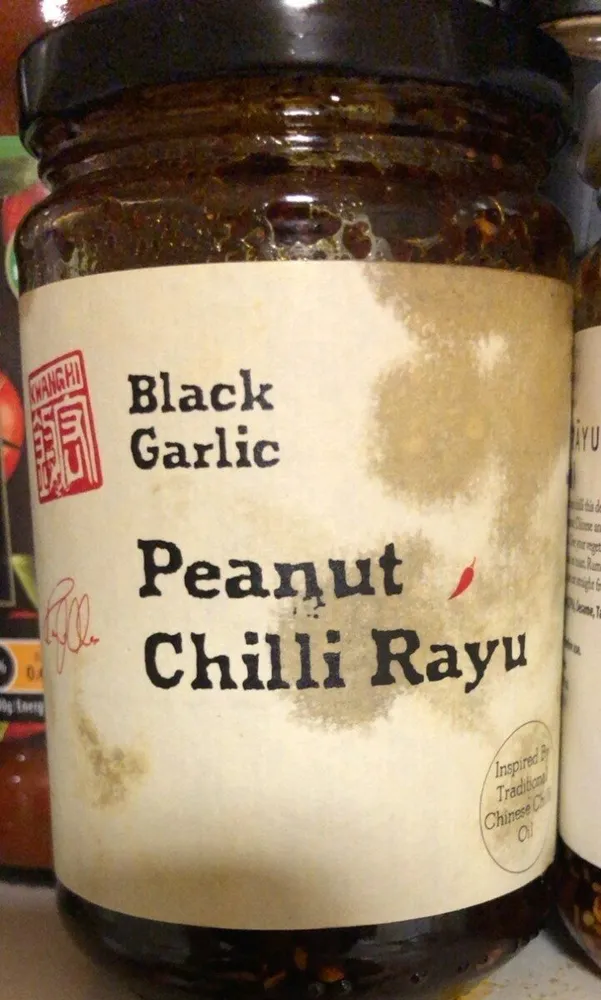 Black Garlic Peanut Chilli Rayu