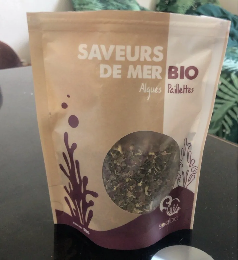 Saveurs de mer bio Paillettes algues