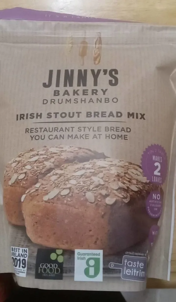 Irish stout bread mix