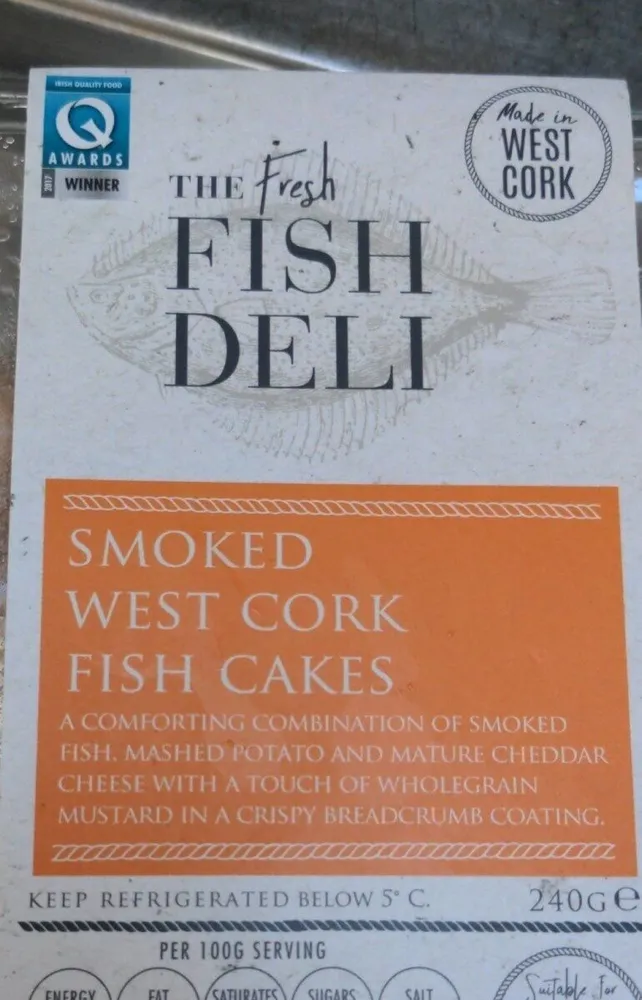 Smoked west cork fish cakes