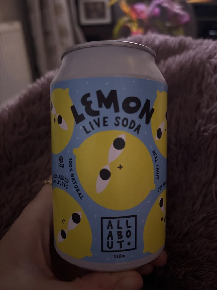 Lemon live soda