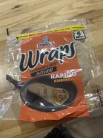 Wraps com farinha de trigo integral