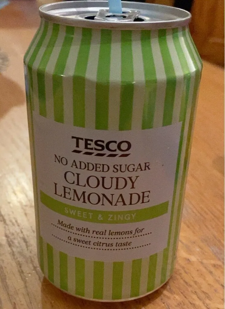 no added sugar cloudy lemonade