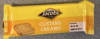 Custard Cream Biscuits, 3 Pack