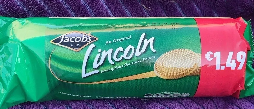 Lincoln Shorcake biscuits