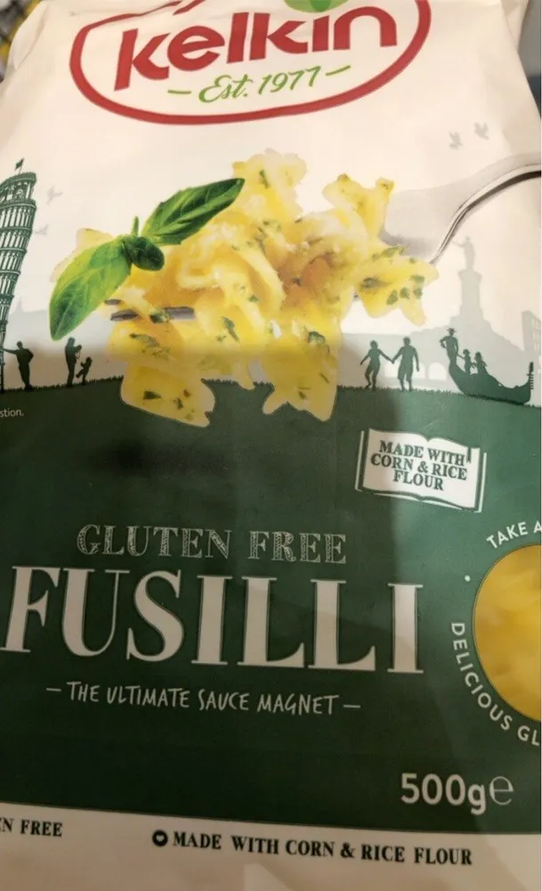 GF fusilli pasta
