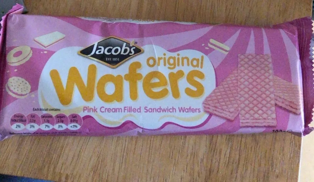 Pink wafer