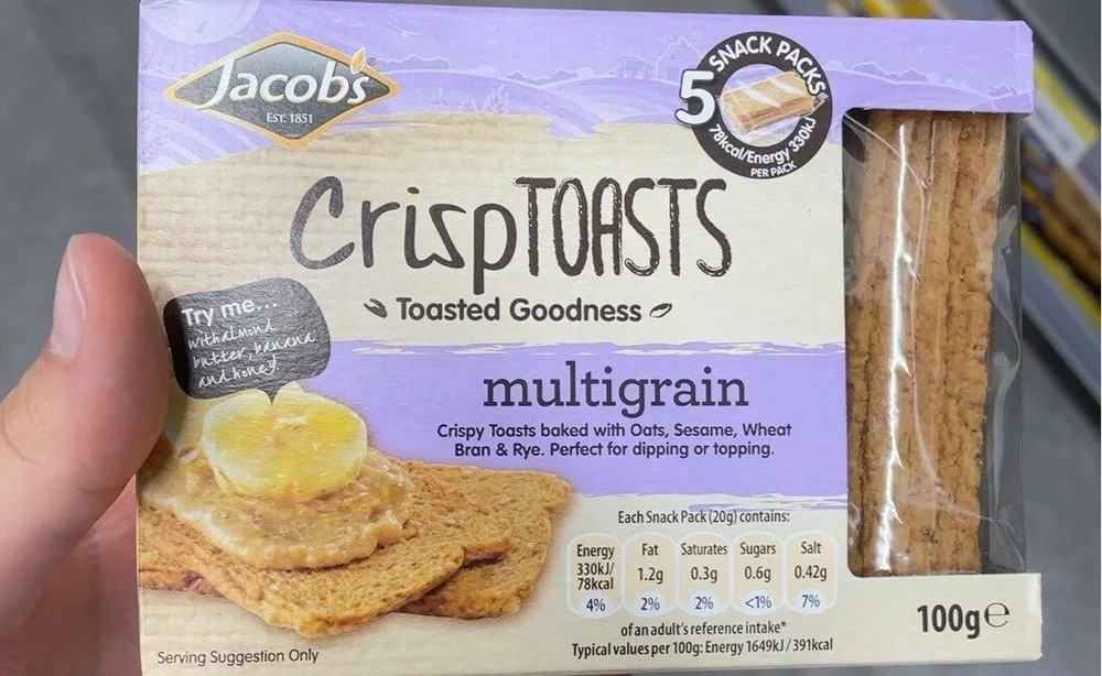 Crisp toasts