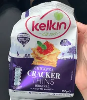 Chickpea cracker thins