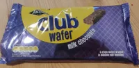 Club wafer Milk chocolate